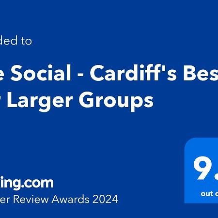The Social - Cardiff'S Best For Larger Groups Экстерьер фото